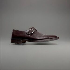 Bruno Magli Monk Strap Leather Dress Shoes 9.5